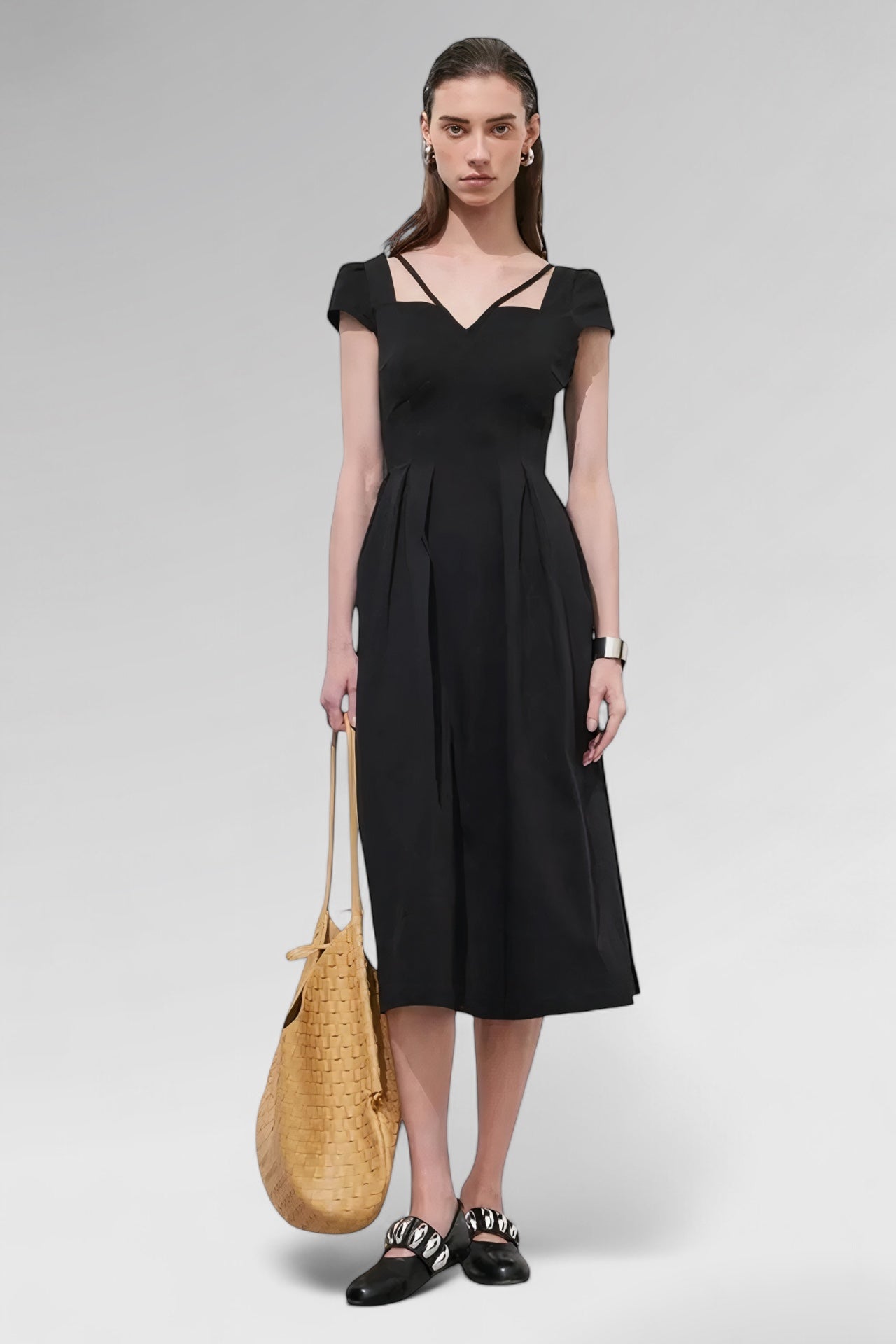 Grace Cotton Midi Dress