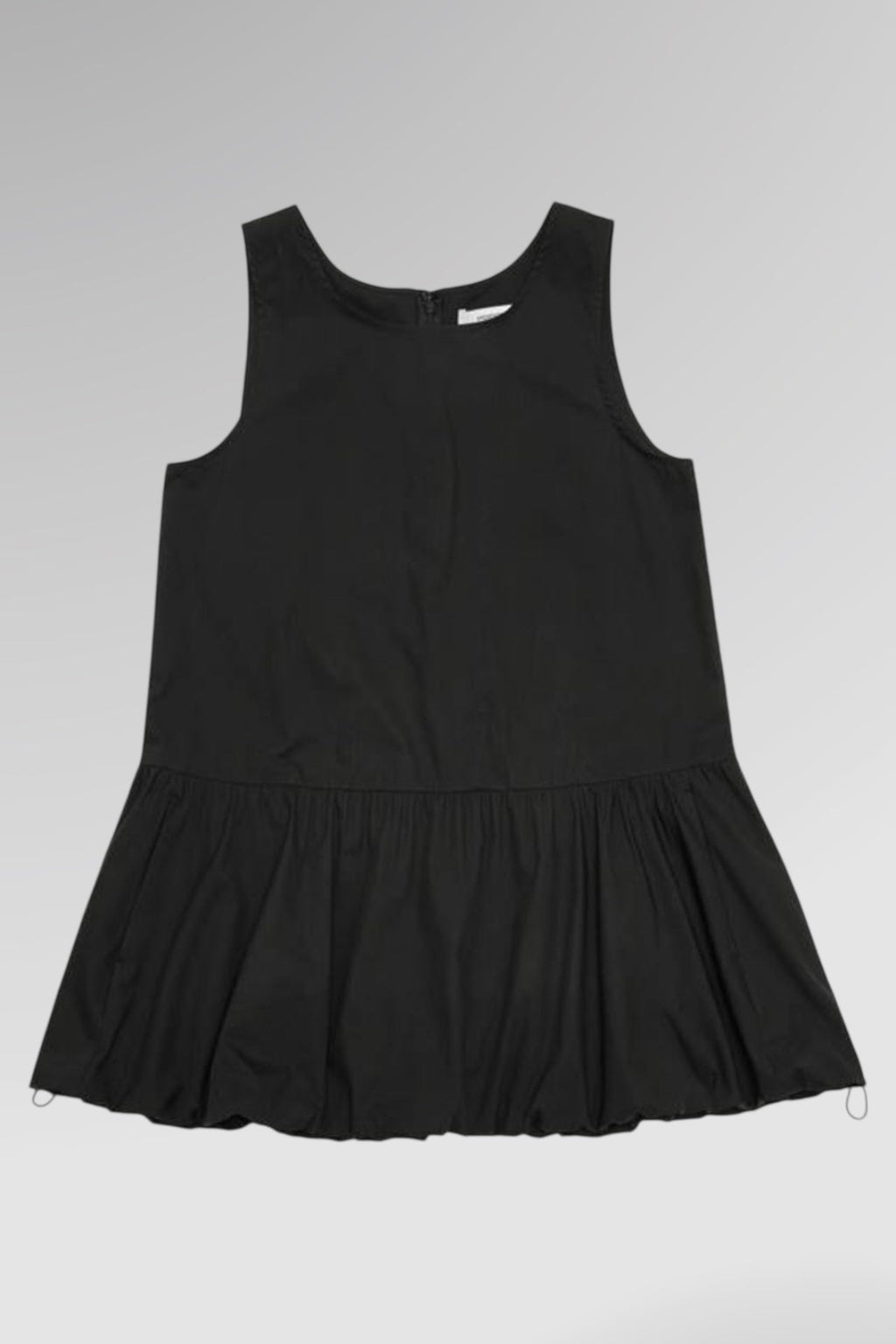 Midnight Bloom Bubble Mini Dress