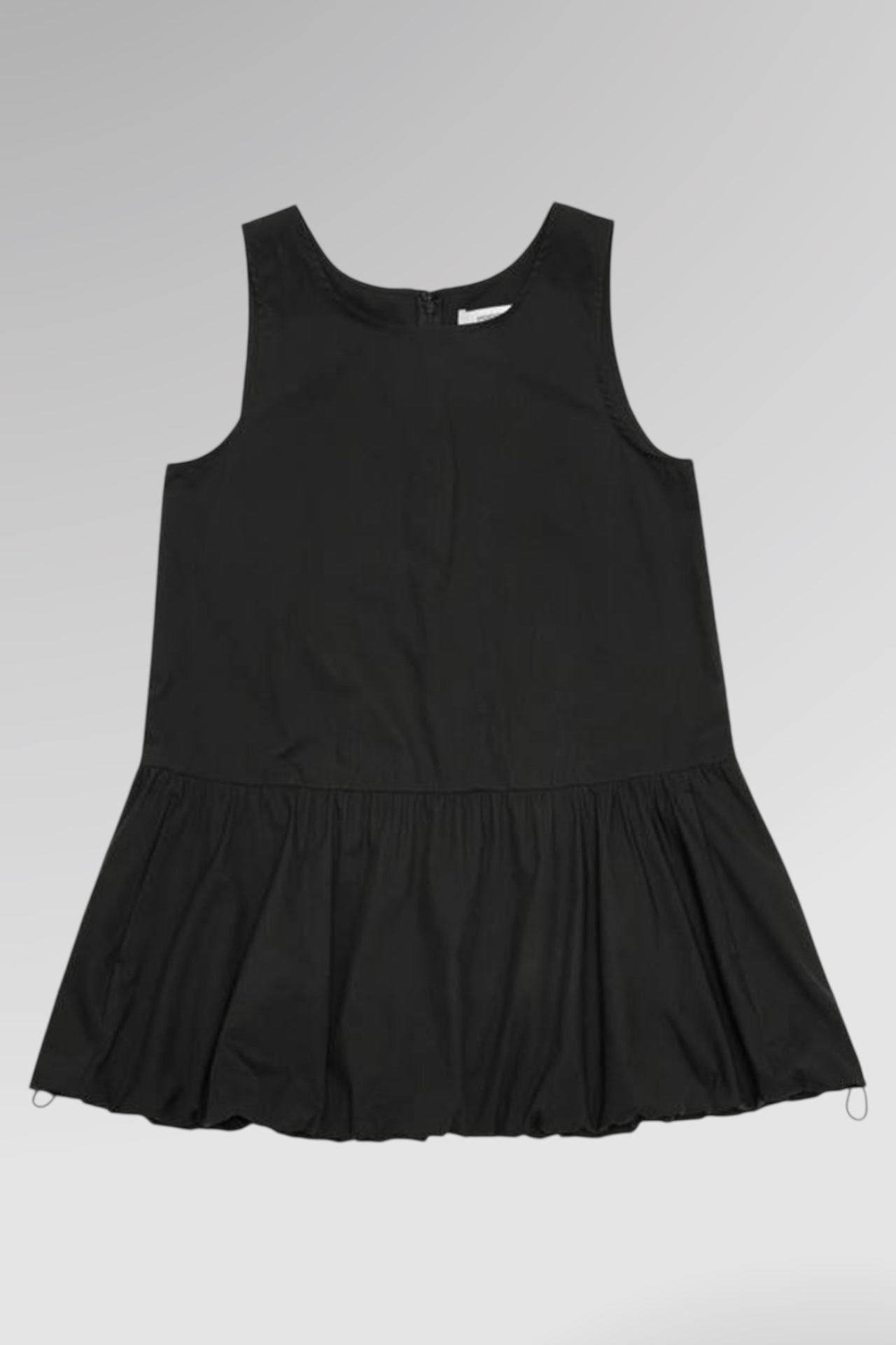 Midnight Bloom Bubble Mini Dress