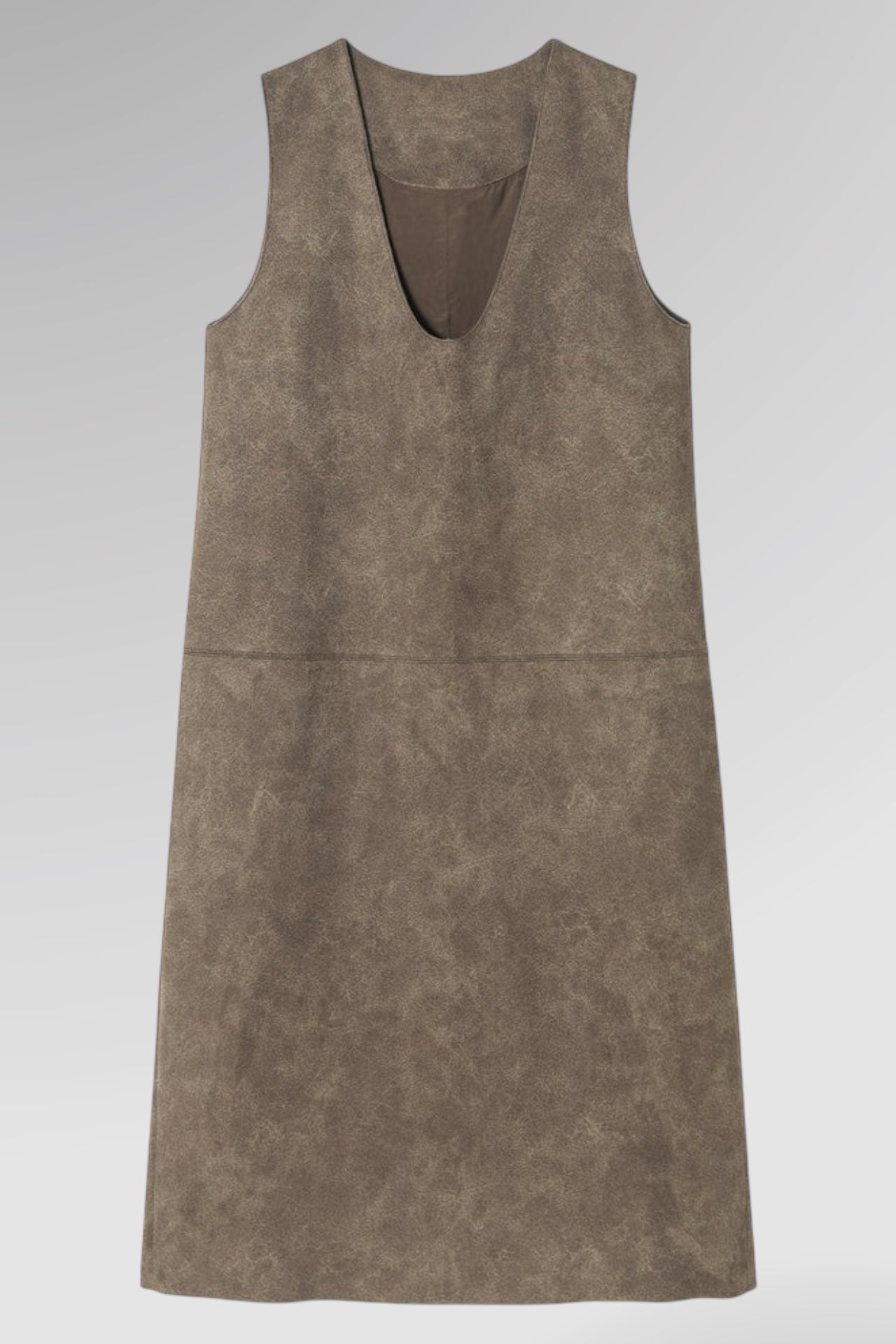 Sculptura Suede Midi Dress