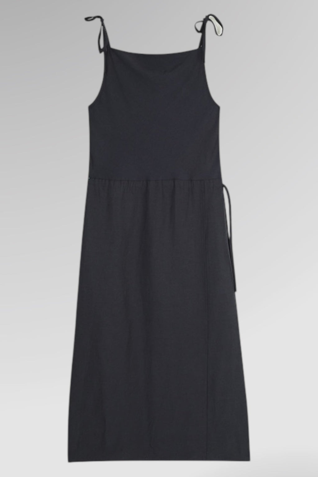 Azure Drift Cowl Maxi Dress