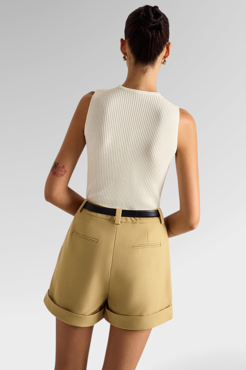 Ivory Crest Knit Top