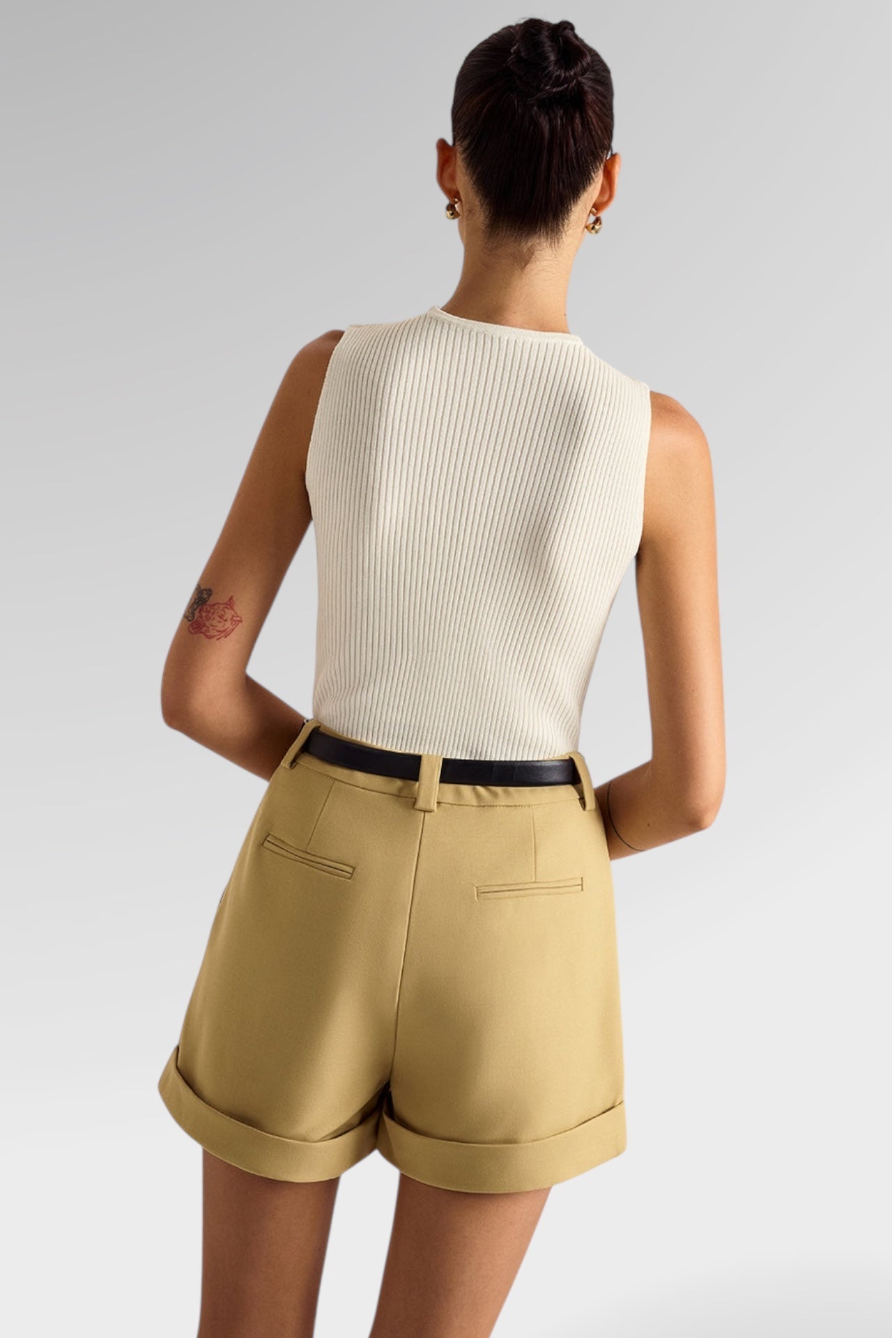 Ivory Crest Knit Top