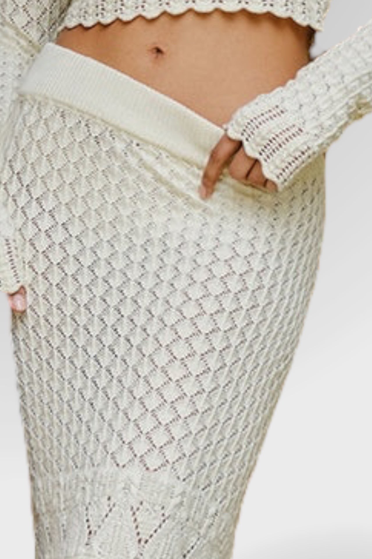 Ethereal Knit Maxi Skirt