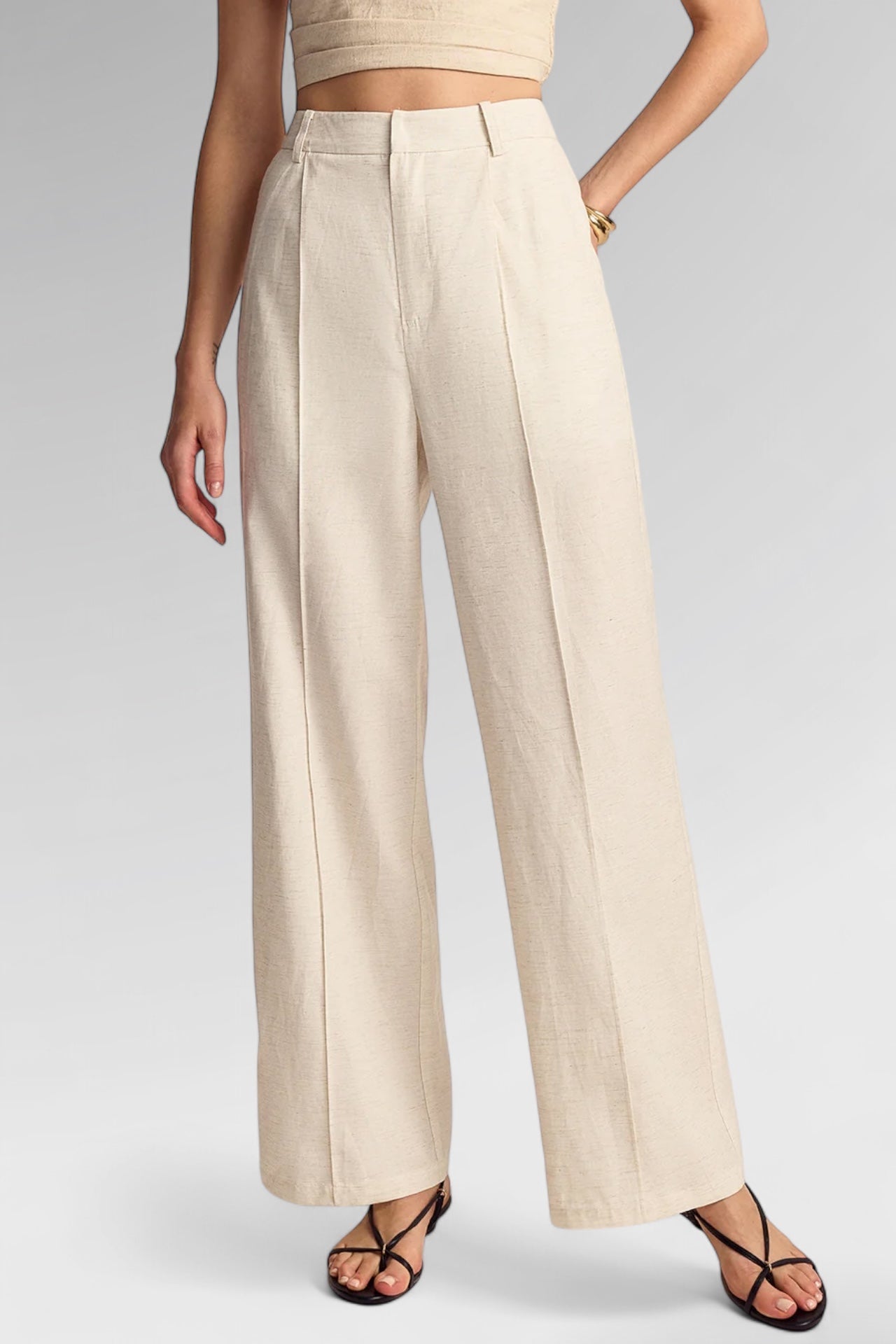 Ethereal Wide-Leg Trousers