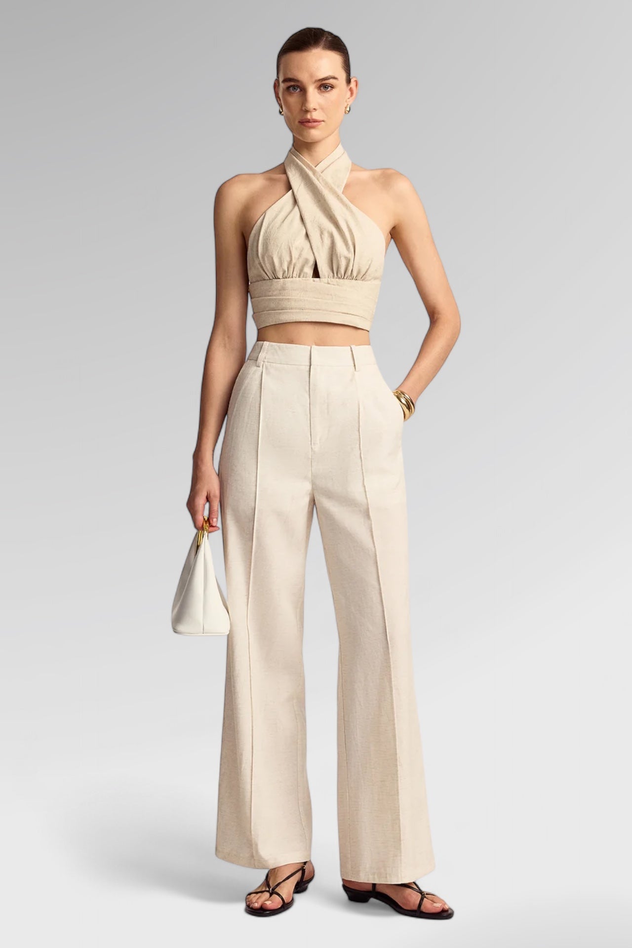Ethereal Wide-Leg Trousers