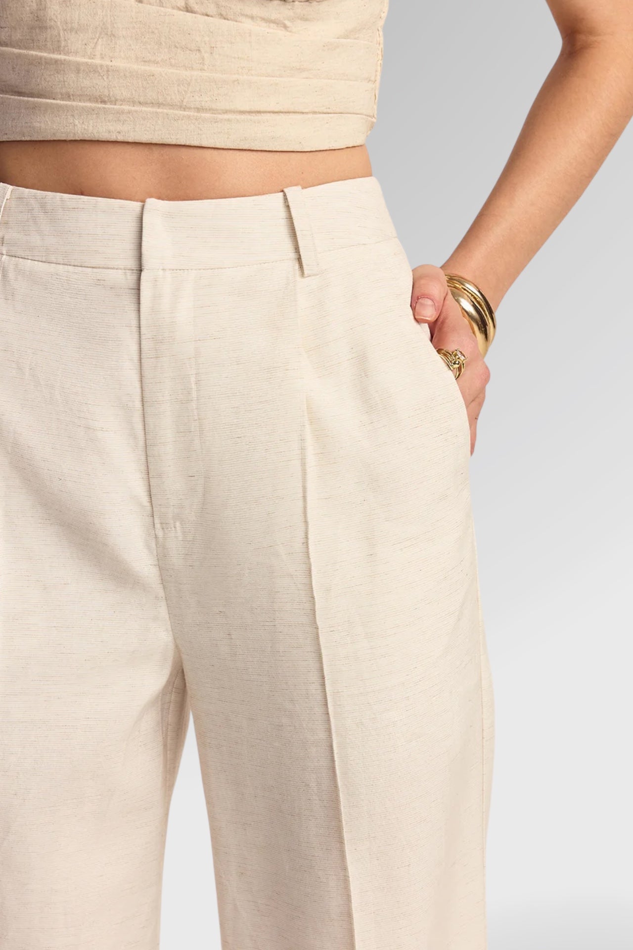 Ethereal Wide-Leg Trousers