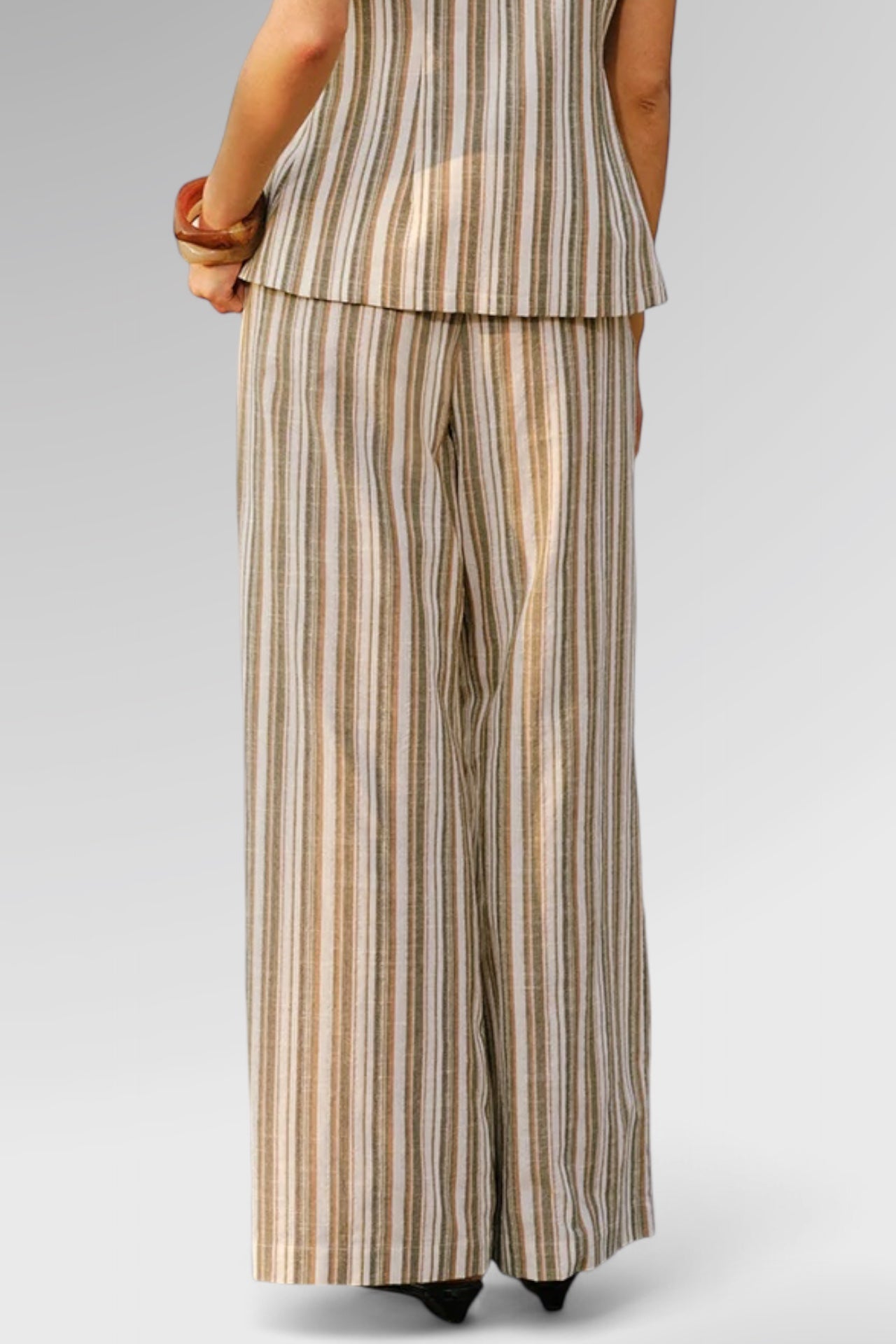 Coastal Stride Linen Pants