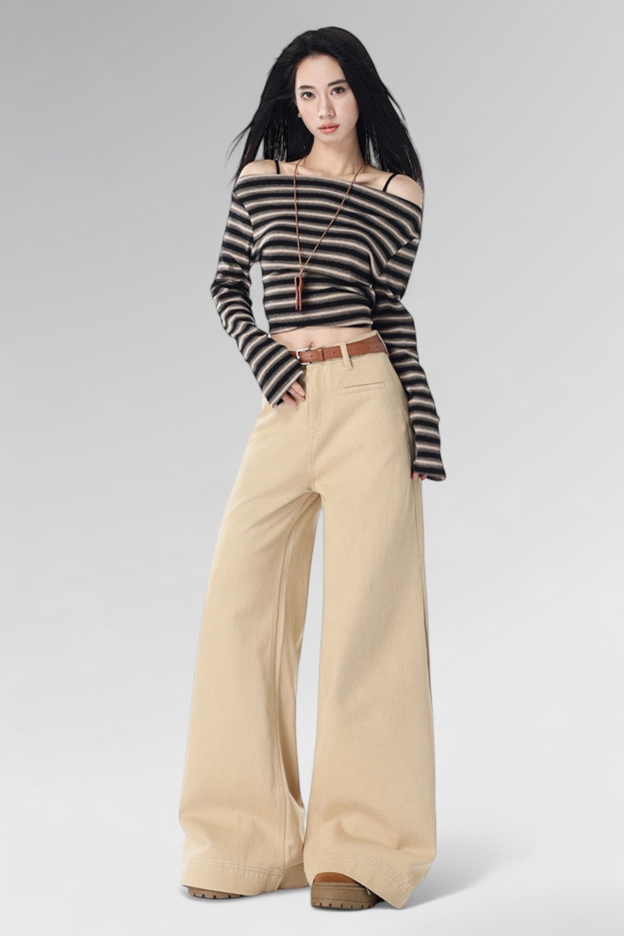 Sculpted Flow Denim Jeans