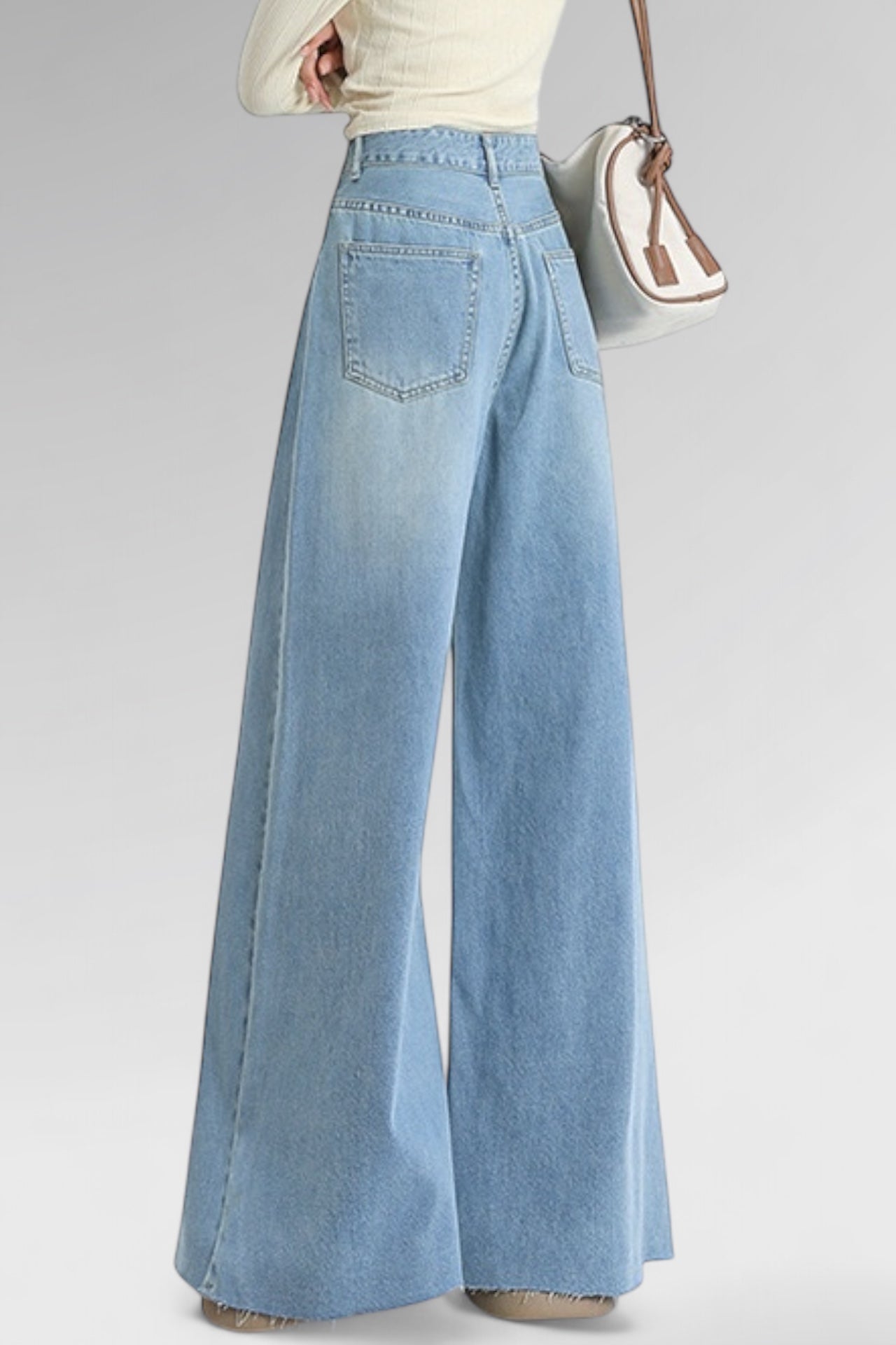 Eclipse Wide-Leg Denim Jeans