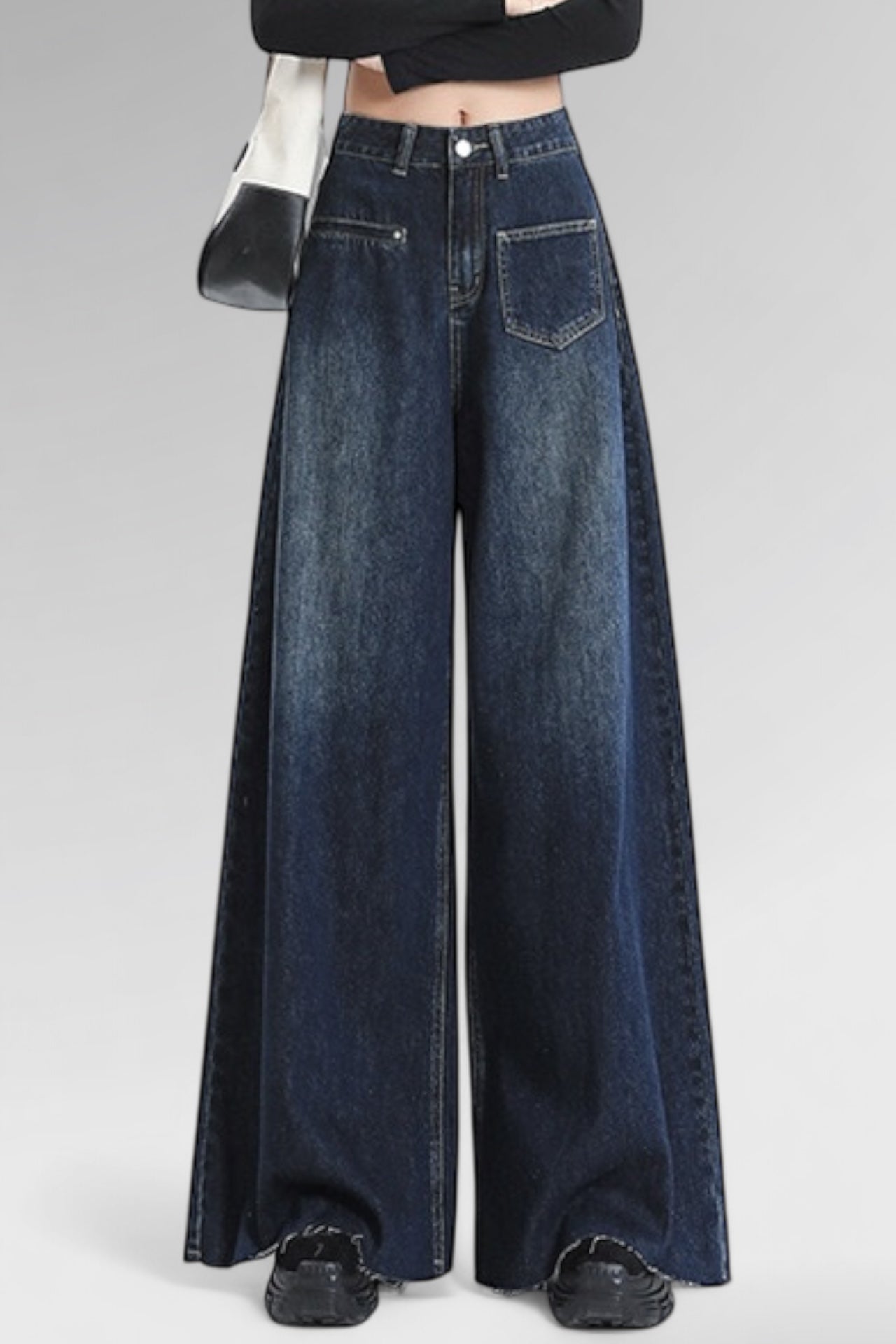 Eclipse Wide-Leg Denim Jeans
