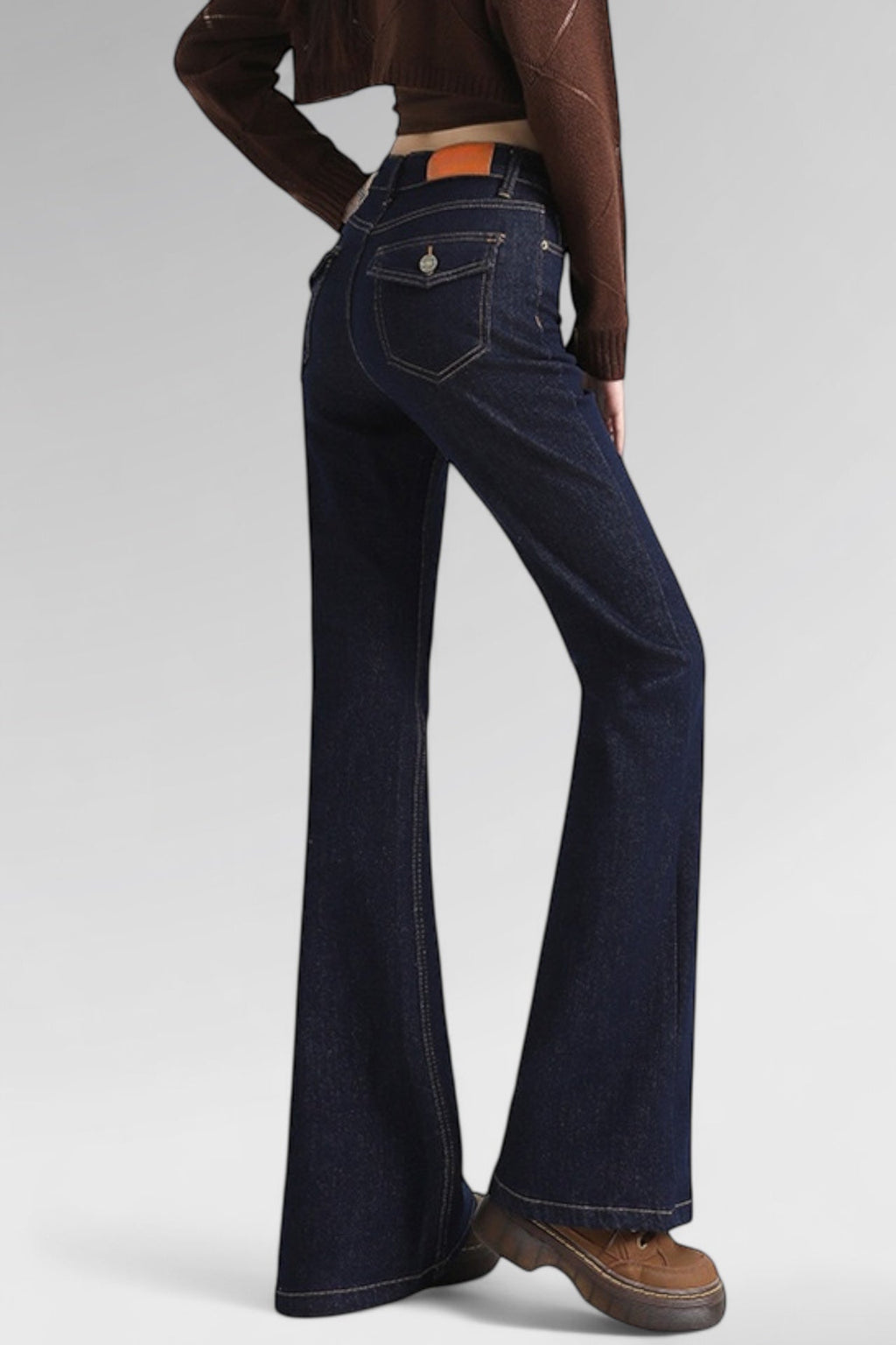 Velvet Dusk Flare Jeans
