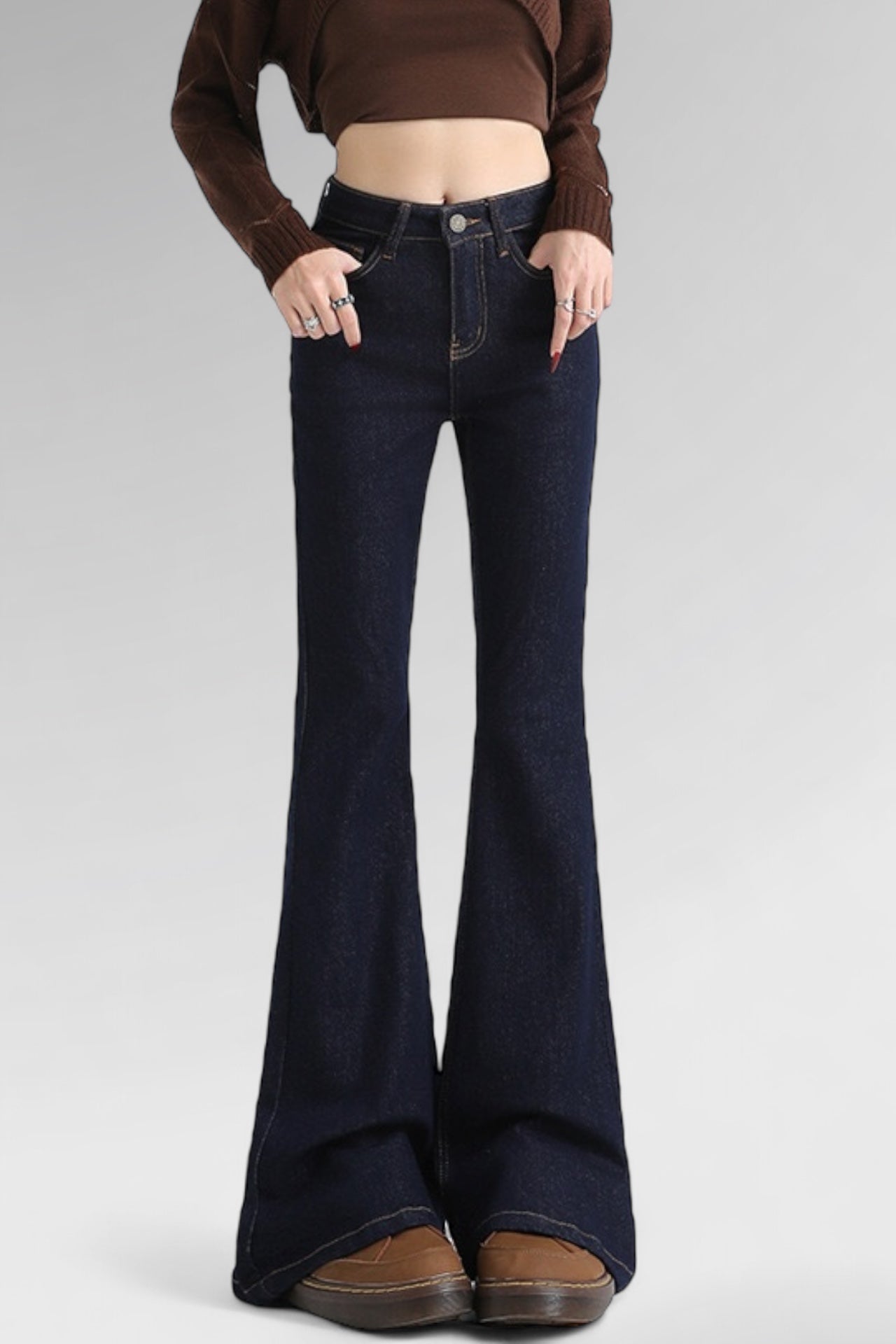 Velvet Dusk Flare Jeans