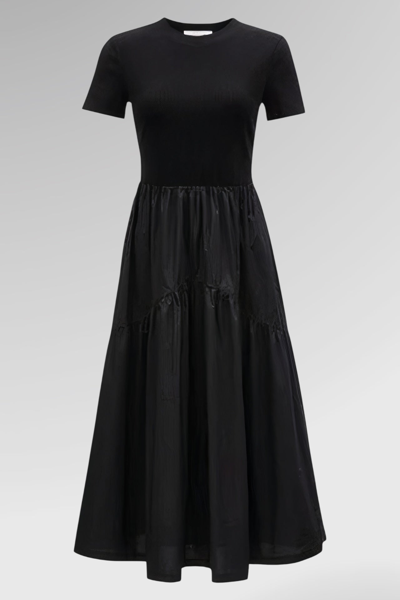 Shadow Grace Cotton Midi Dress