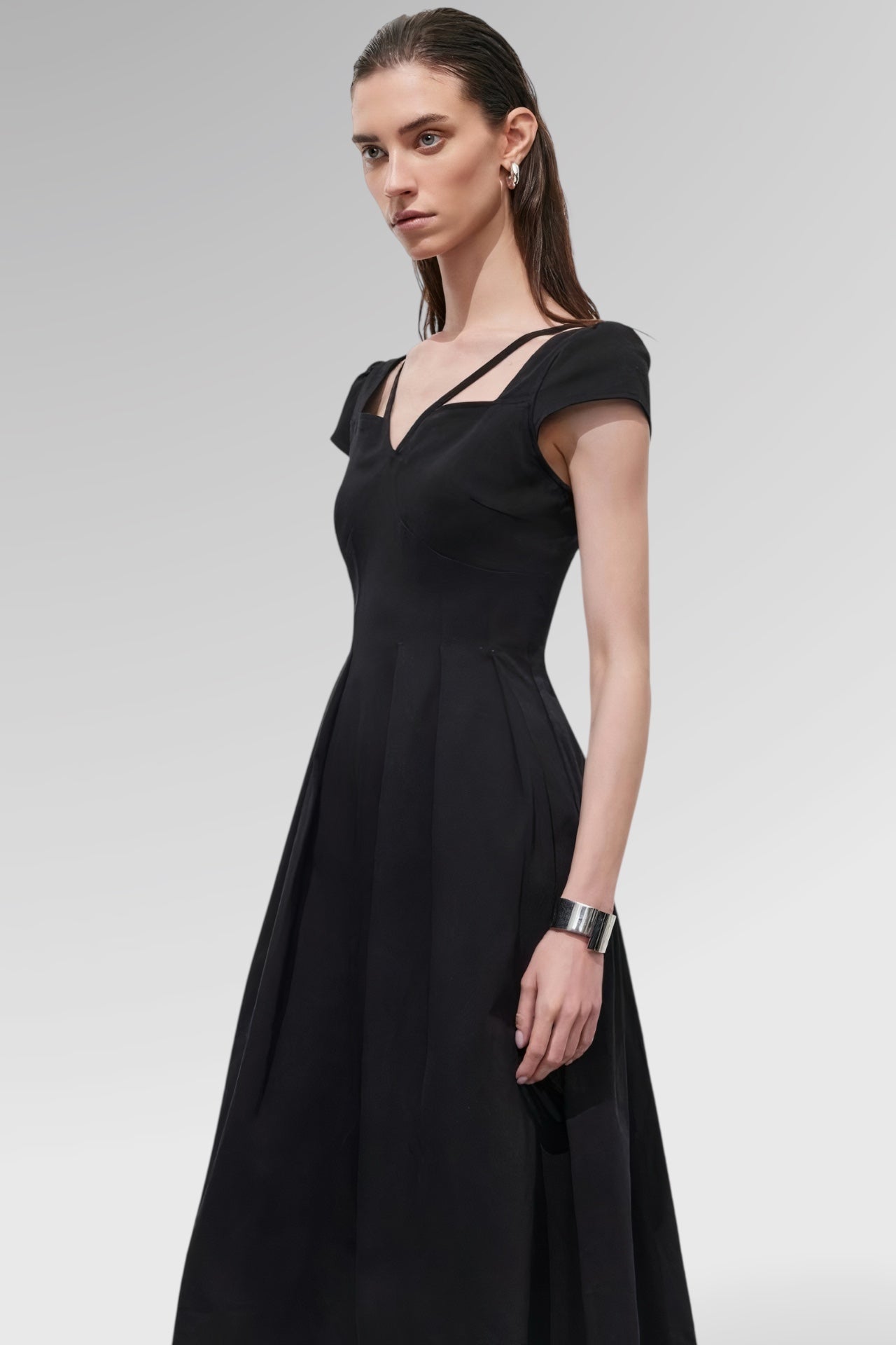 Grace Cotton Midi Dress