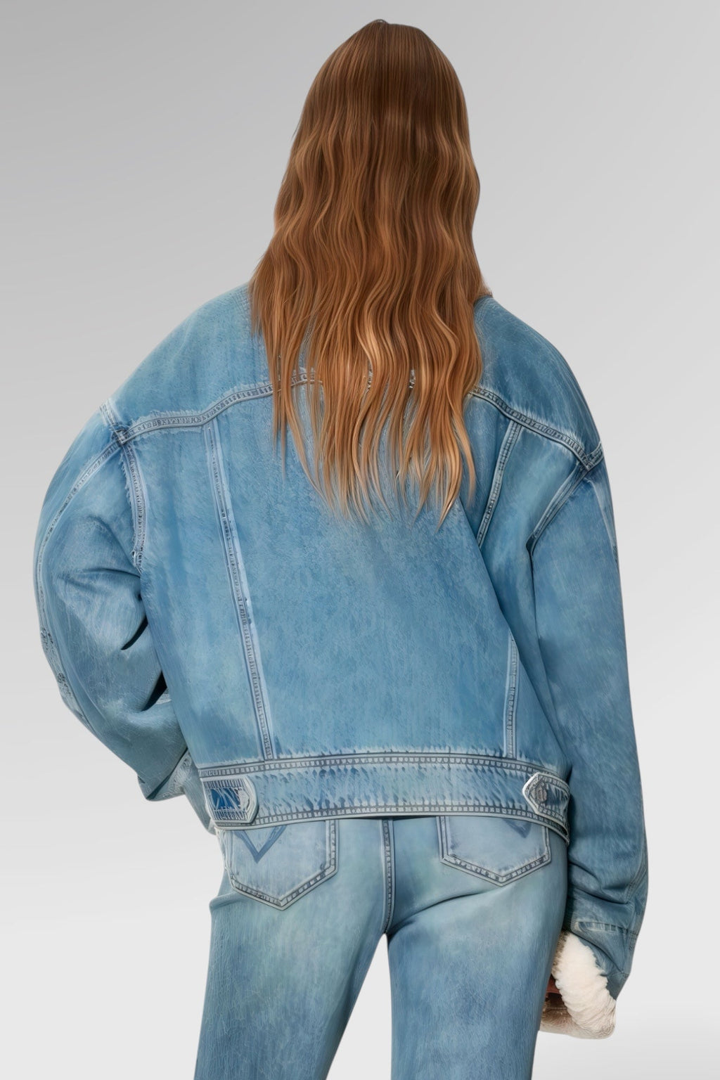Bluehaven Cropped Denim Jacket