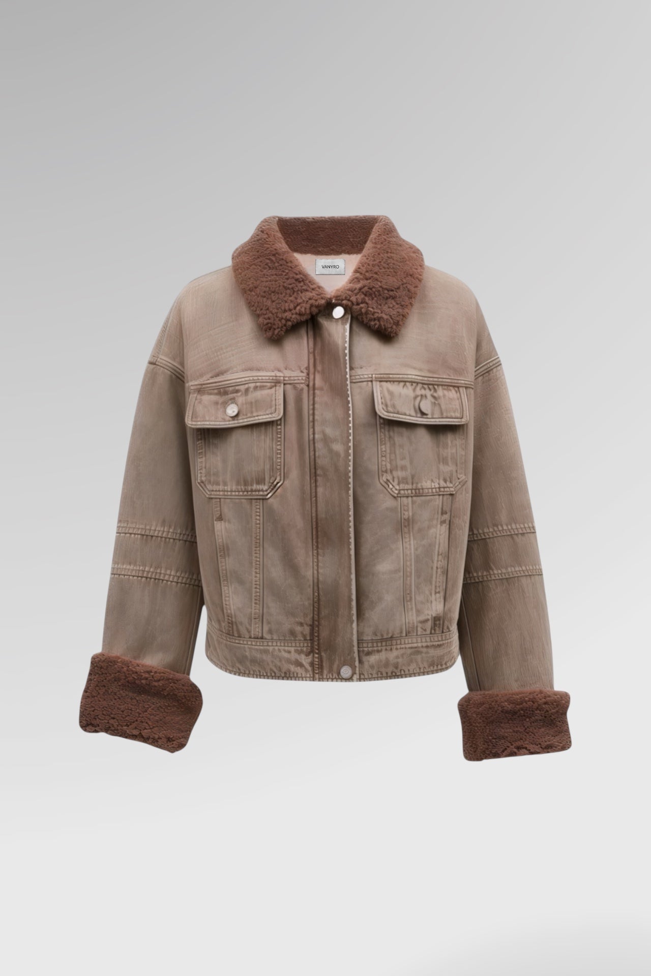 Bluehaven Cropped Denim Jacket