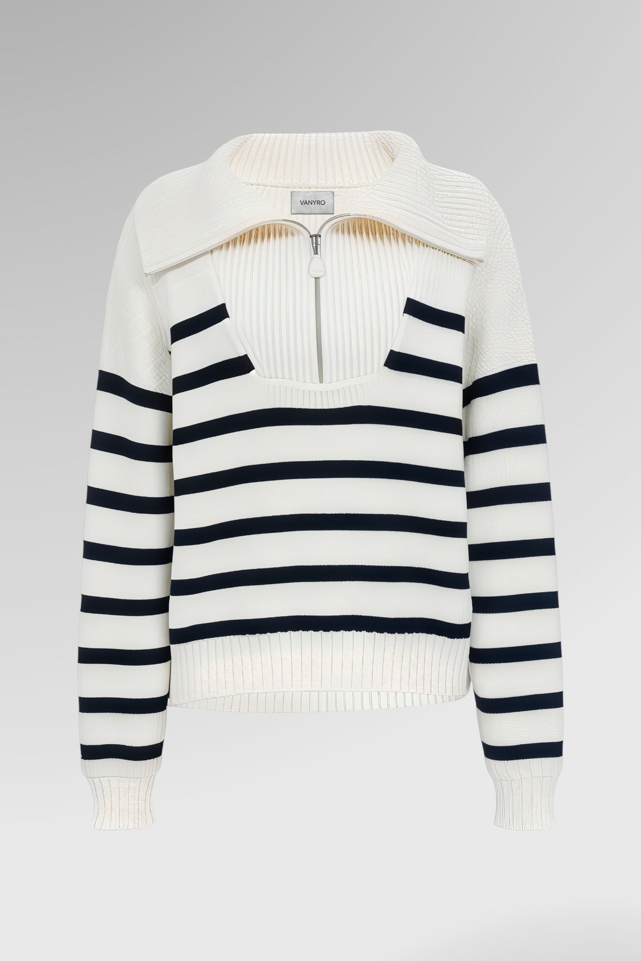 Mariner Striped Cotton Sweater