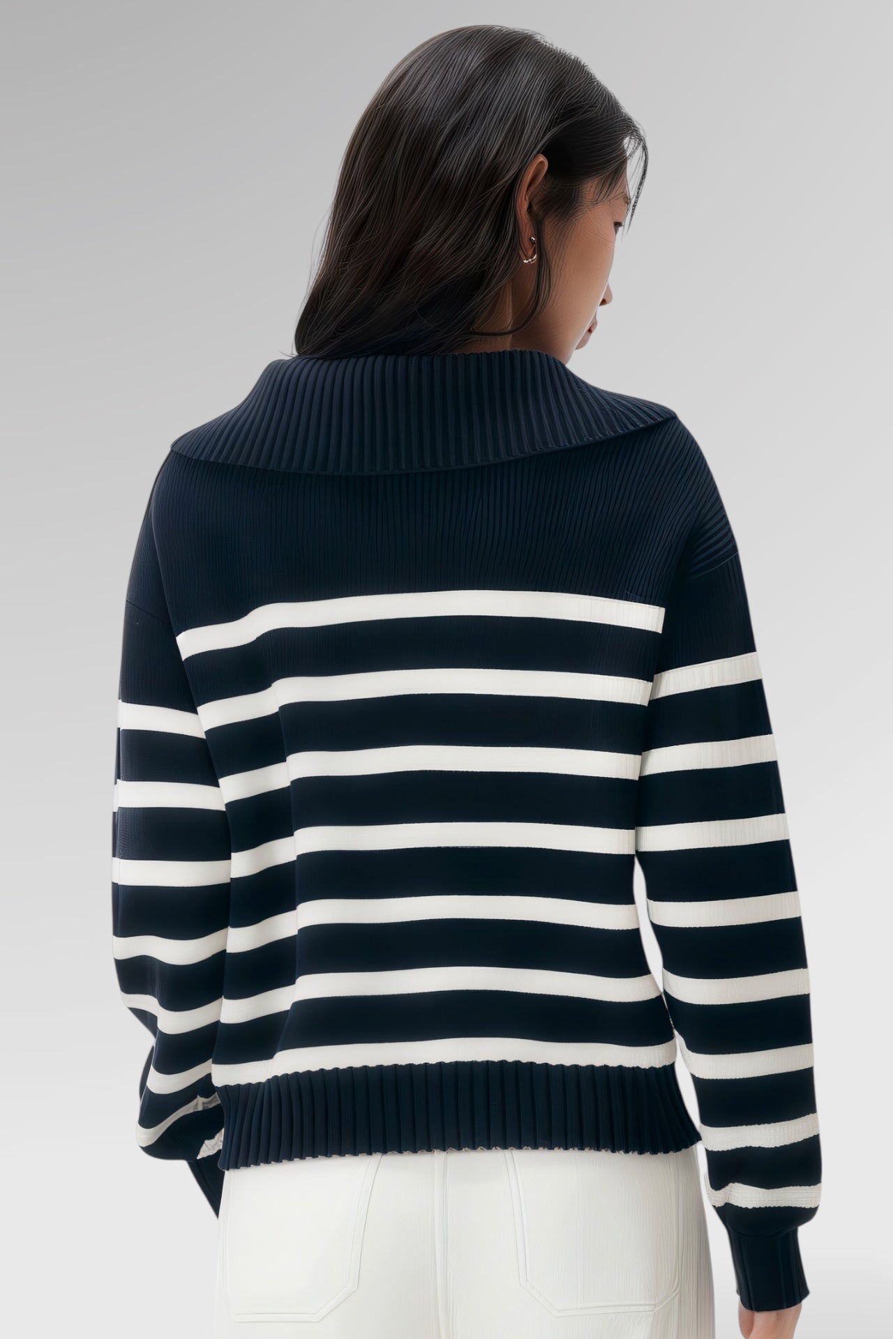 Mariner Striped Cotton Sweater