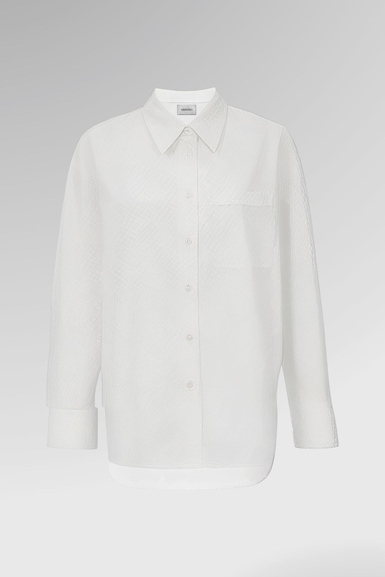 Serene Pinstripe Cotton Shirt