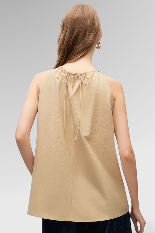Airflow Gathered Halter Top