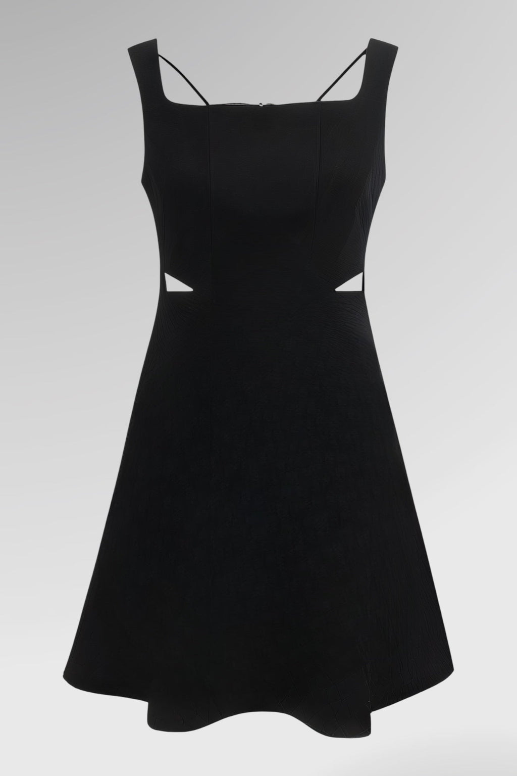 Ethereal Cutout Cotton Mini Dress