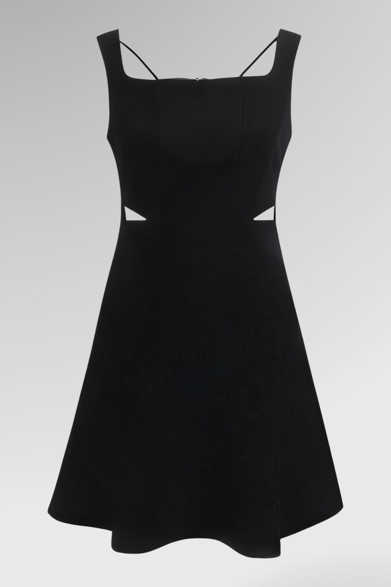 Ethereal Cutout Cotton Mini Dress